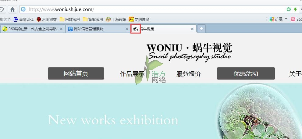蝸牛視覺鄭州網站建設ico圖標添加 蝸牛視覺鄭州網站建設ico圖標添加